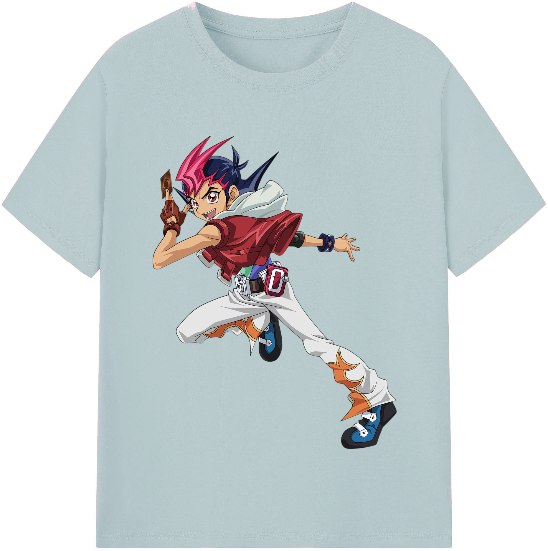 （画像用） 遊☆戯☆王 Yu-Gi-Oh! 綿100％半袖Tシャツ（フロントプリント）